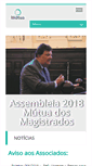 Mobile Screenshot of mutuadosmagistrados.com.br