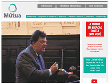 Tablet Screenshot of mutuadosmagistrados.com.br